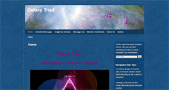 Desktop Screenshot of galaxytriad.com